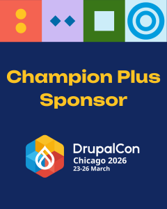 Champion Plus Sponsor Badge